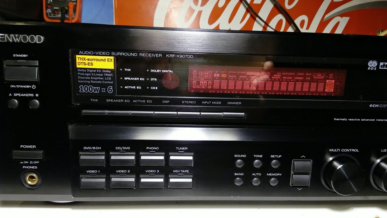 Kenwood KRF-X9070D - YouTube