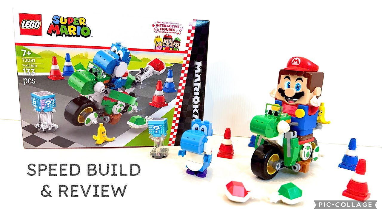 2025 LEGO Super Mario 72031 Mario Kart - Yoshi Bike SPEED BUILD