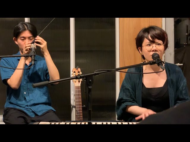 口うつしロマンス」中村佳穂 feat. 折坂悠太 at NAOT NARA in 2019.7.7