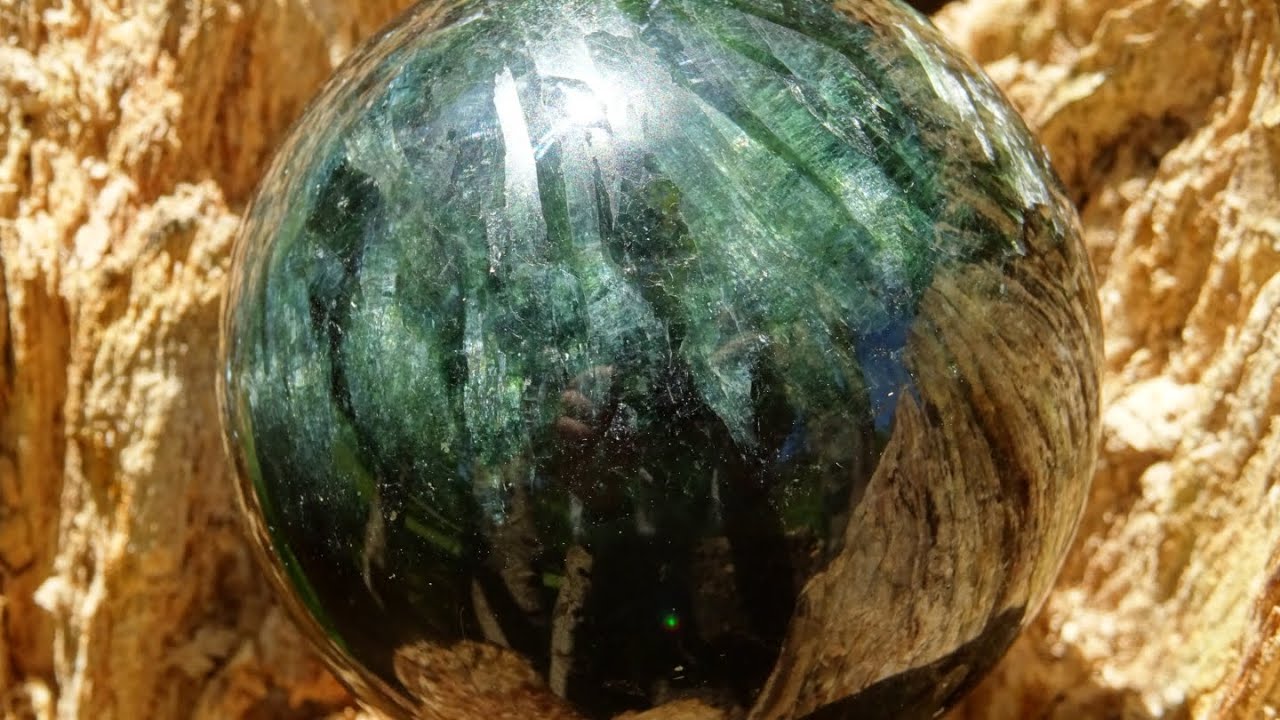 アクチノライト（スフィア） ~Green Will~ | 虹石屋