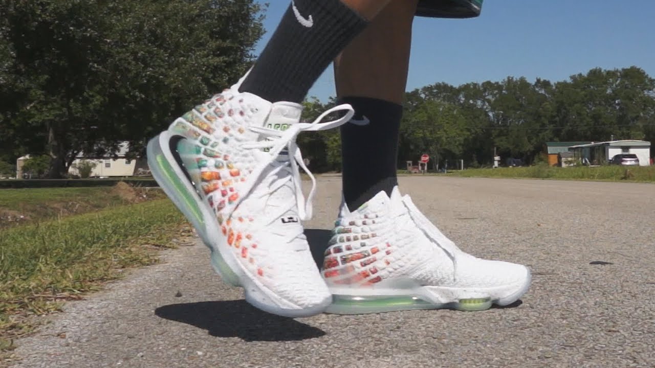 Nike Lebron XVII Air Command Force review from @dopekickz706 plus