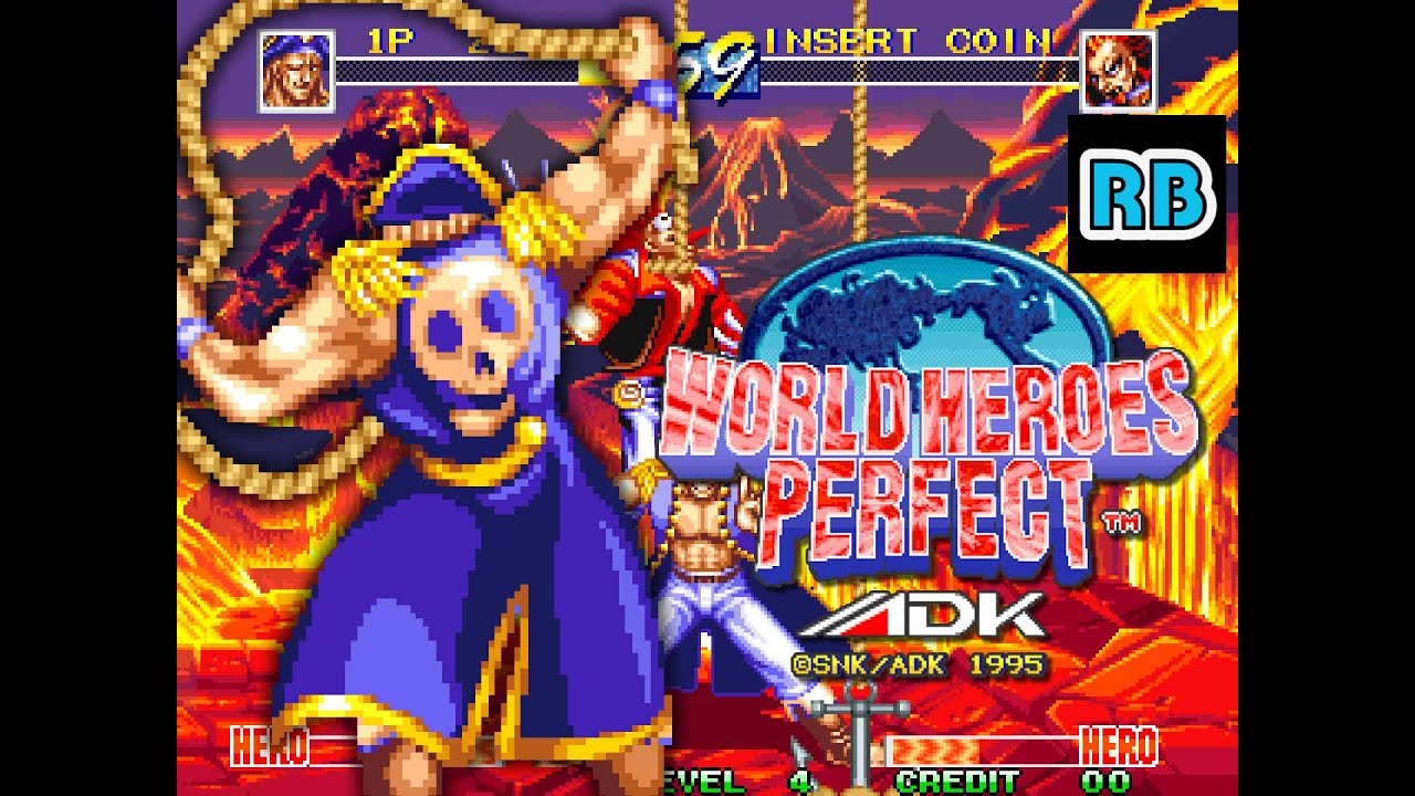 1995 [60fps] World Heroes Perfect (Euro) C.Kidd ALL (pirate