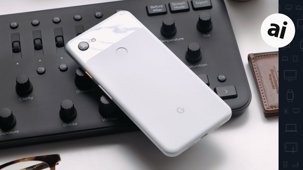 Google Pixel 3a XL: Hands-on (Clearly White) - YouTube