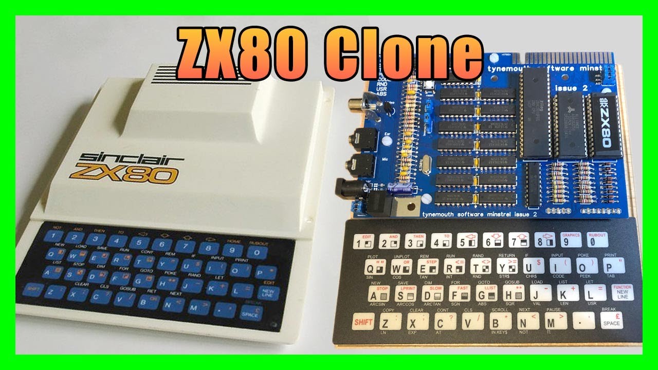 Building a Sinclair ZX80 Clone - YouTube