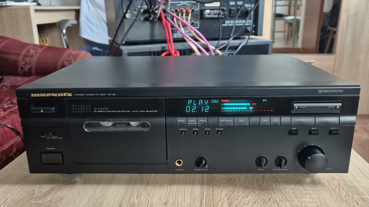 marantz sd -62------ made in Japan 1991 ---3head - YouTube
