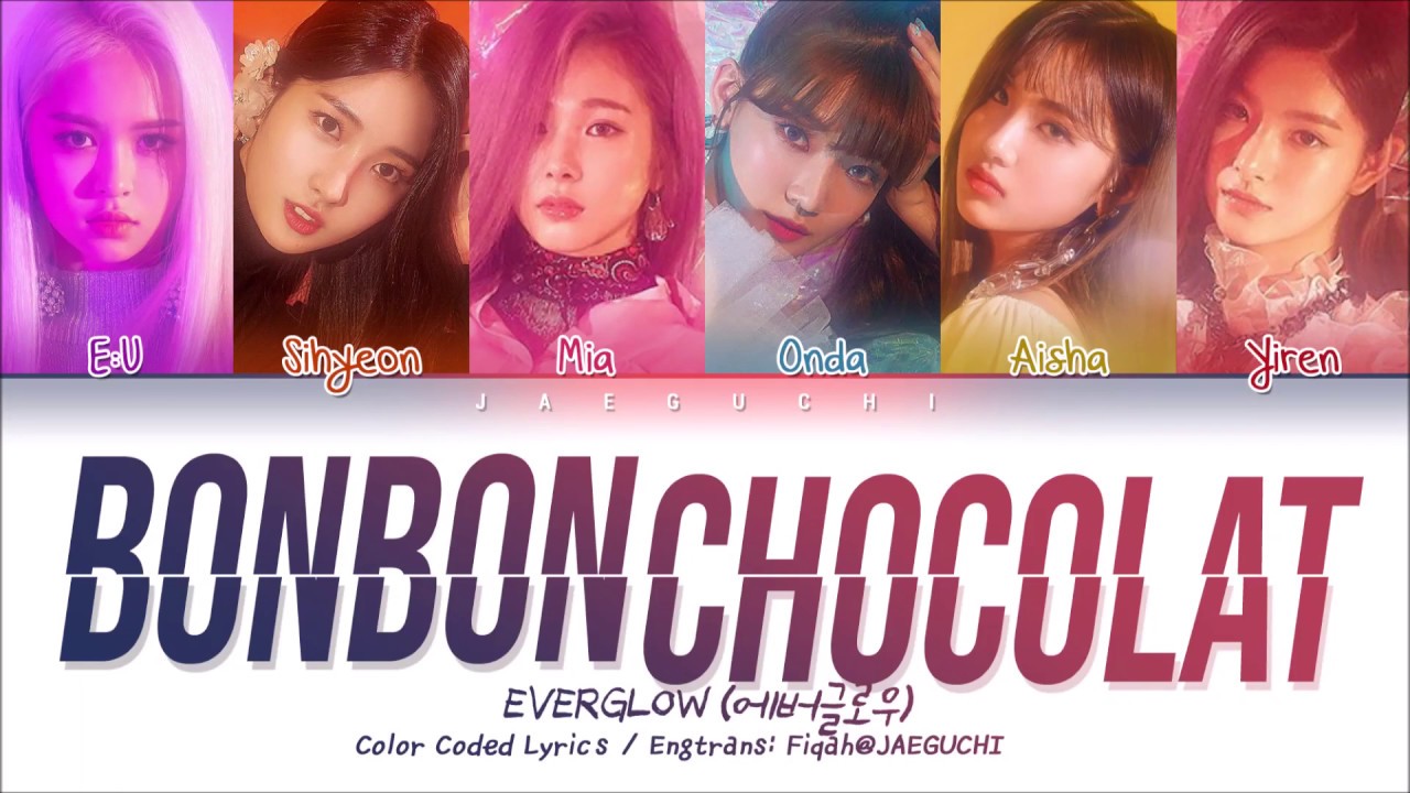 EVERGLOW (에버글로우) - Bon Bon Chocolat (봉봉쇼콜라) (Color Coded