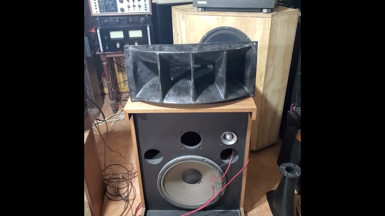 jbl 4320 & horn altec 511 ( decada del 50 ) driver jbl 1