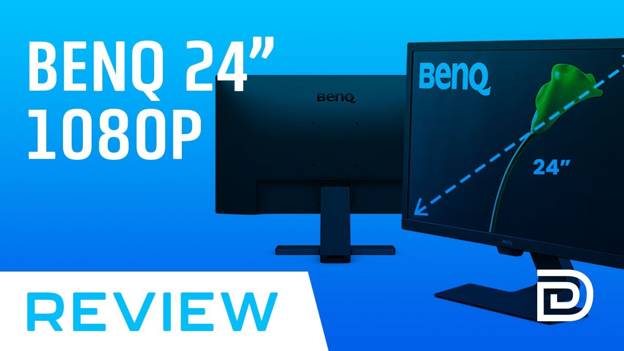 BenQ GL2480 24 Inch Gaming Monitor Review - YouTube