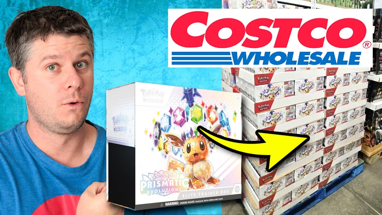 COSTCO Prismatic Evolutions ETB Bundle!!! - YouTube