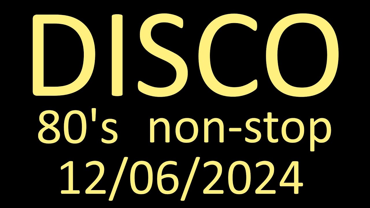 80's Disco ディスコ 前編 Bpm110～125 Euro Beat From Japan 12/06