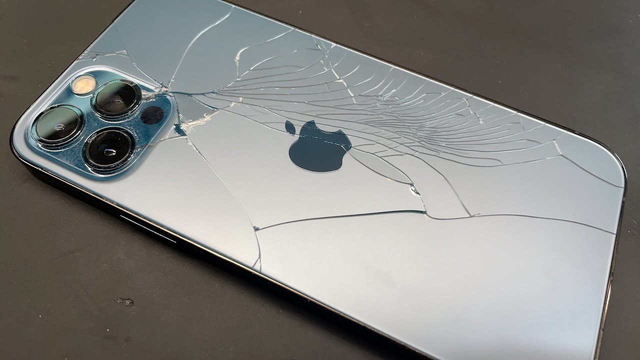 カルロに任せろ!iPhone 12 Pro 背面ガラス割れ修理 - YouTube