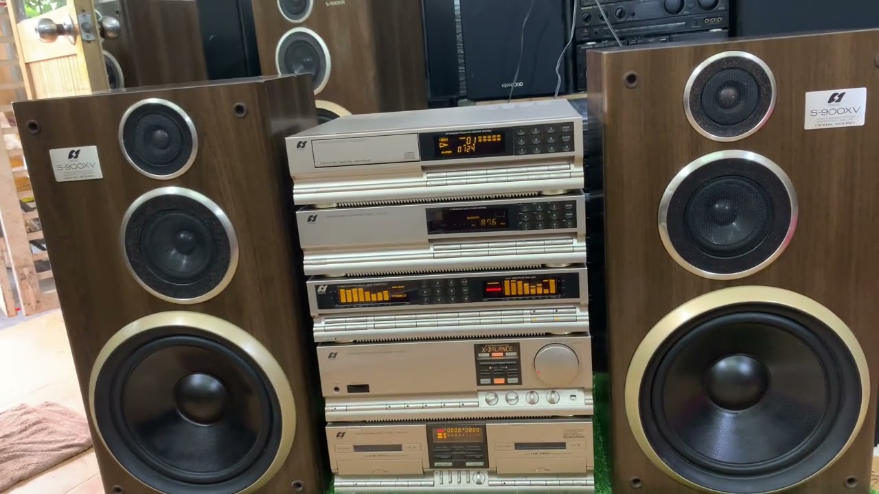 Sansui s-900 XV - YouTube