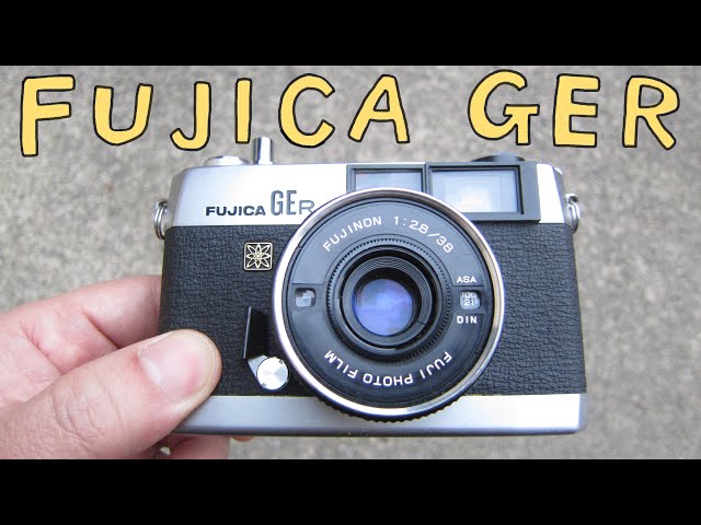 フィルムカメラ】FUJICA GER を540円で買って写真を撮りました！【Film