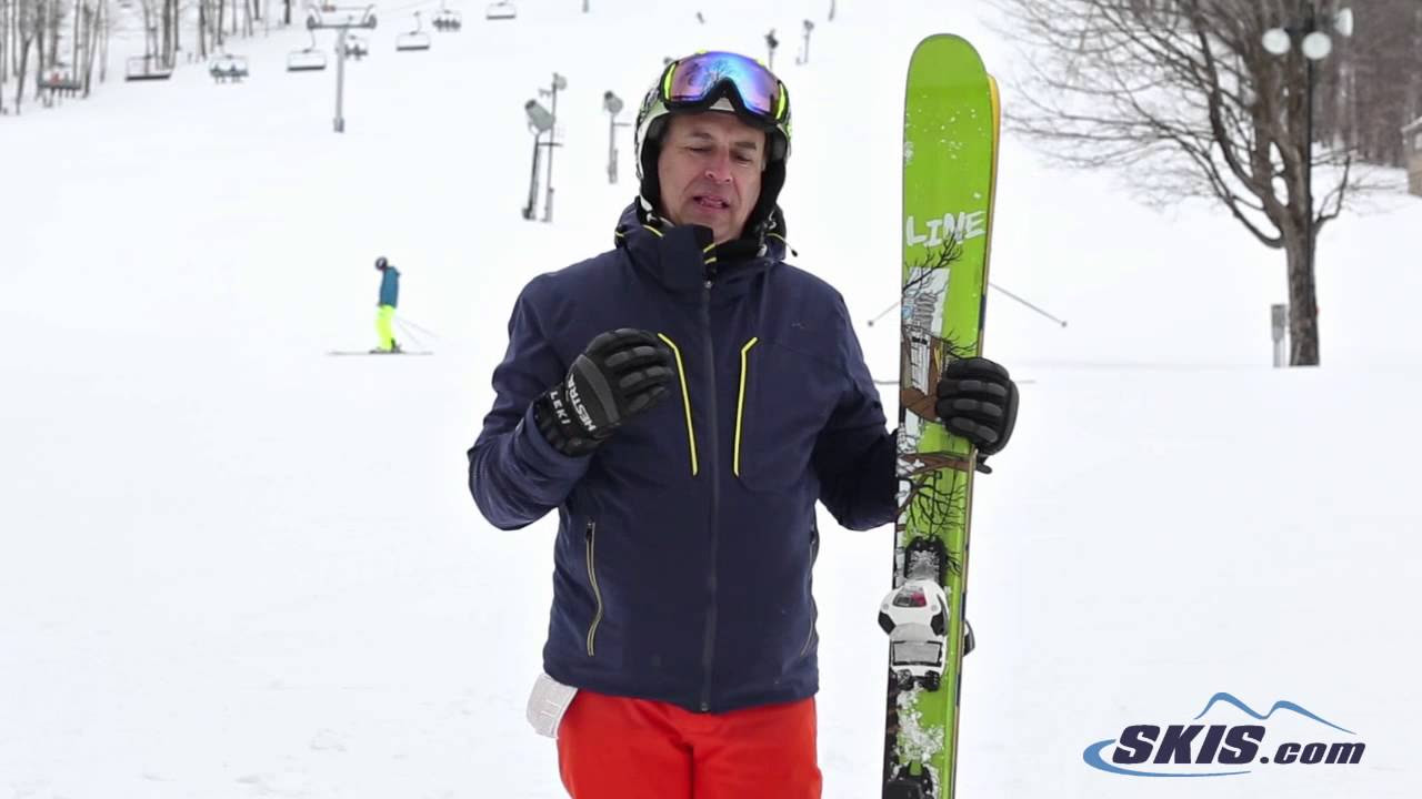 Steve's Review - Line Sick Day 95 Skis 2014 - Skis.com - YouTube