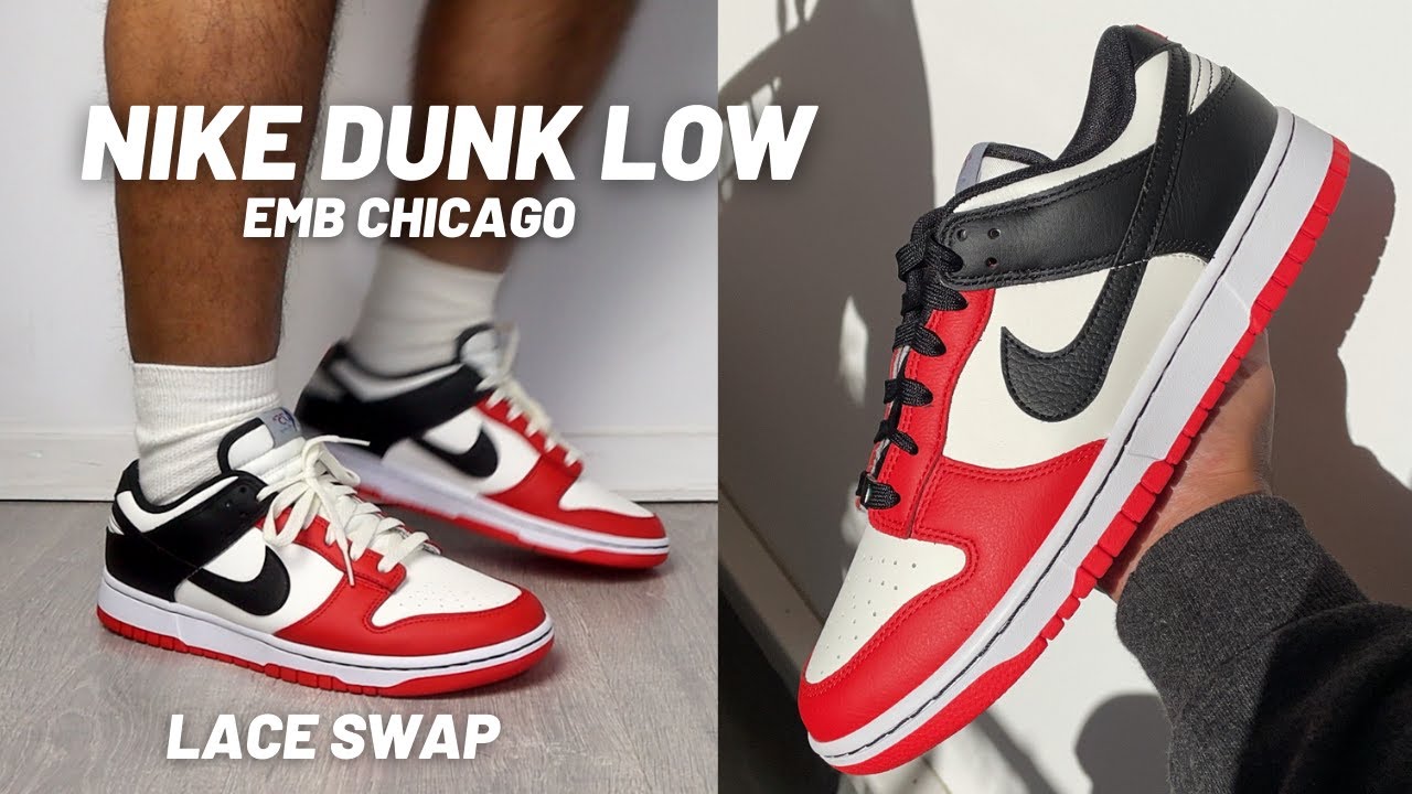 Nike Dunk Low x NBA EMB Chicago 75th Anniversary | review & on