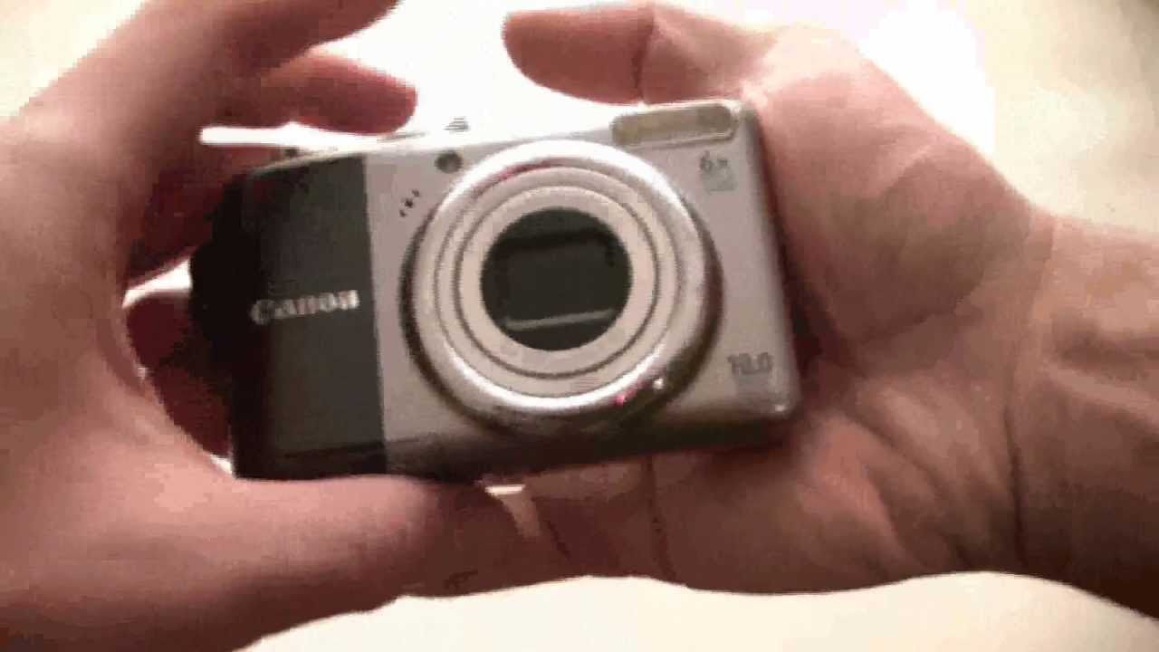 Canon Powershot A2000IS Digital Camera Review - YouTube