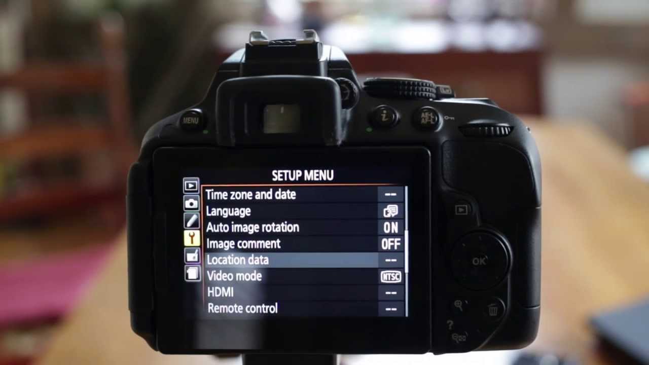 Nikon D5300 Review of Wifi and GPS Features. - YouTube