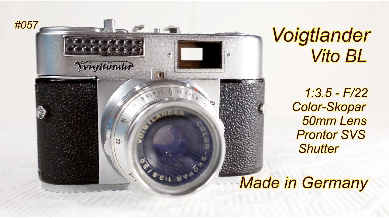 Voigtländer VITO BL. 1956 - YouTube