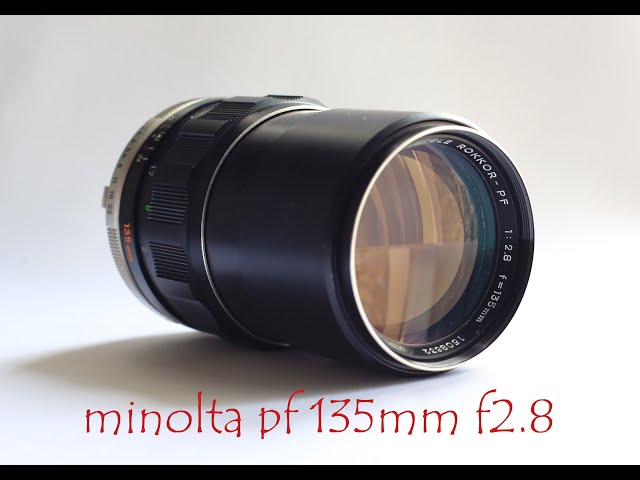 Minolta pf 135mm f2.8 vintage lens ,any good for the modern