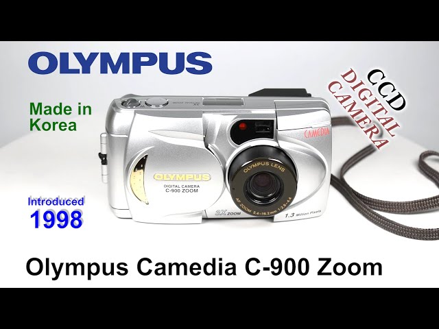 1998 Olympus Camedia C-900 Zoom - CCD Digital Camera - YouTube