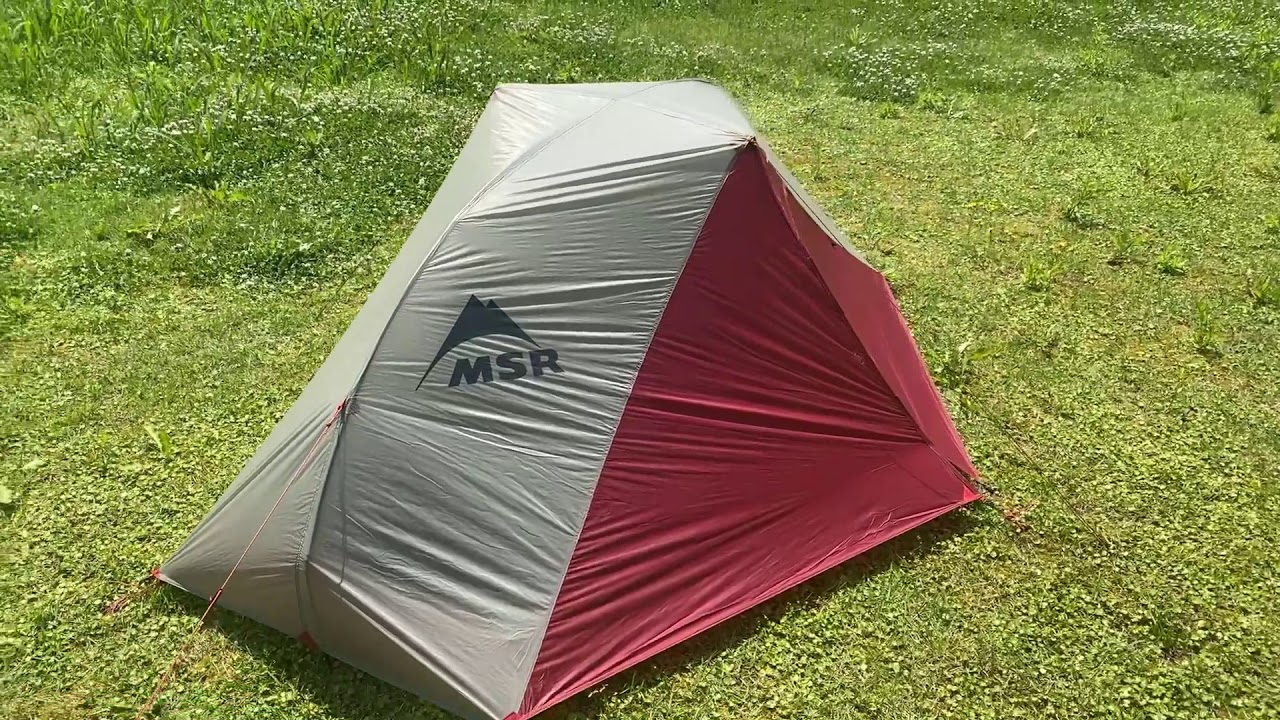 MSR | カーボンリフレックス1詳細 - YouTube