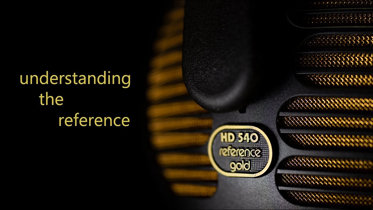 1987 - Sennheiser HD540 reference gold - A Vintage Headphone