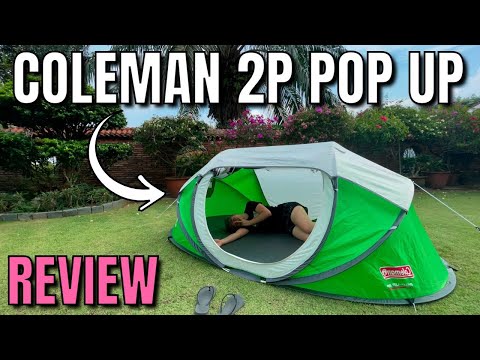 Coleman 2-Person Pop Up Tent (TESTS + REVIEW!) - YouTube
