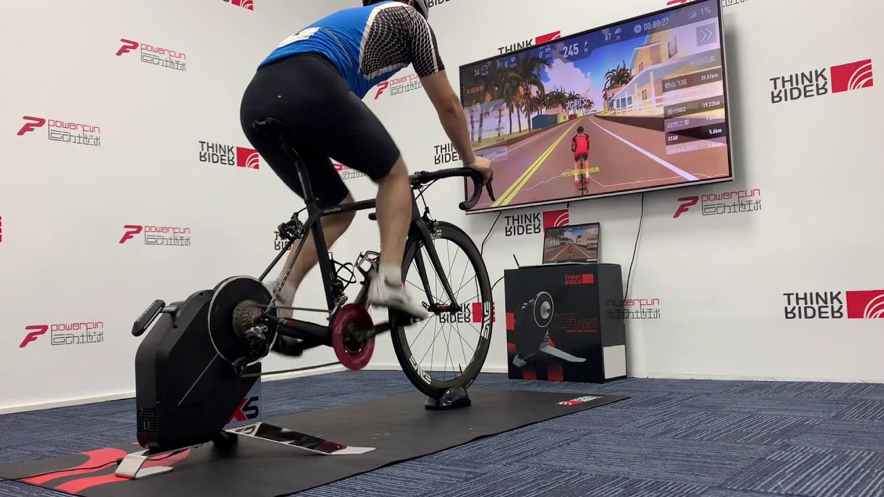 New ThinkRider X5 NEO,Compatible with Zwift, Powerfun, BKOOL, etc