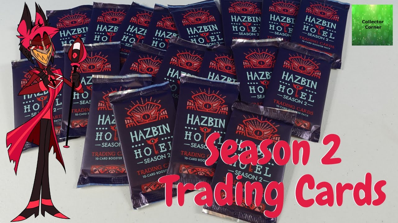 Hazbin Hotel Season 2 1st Edition Trading Cards Booster Pack