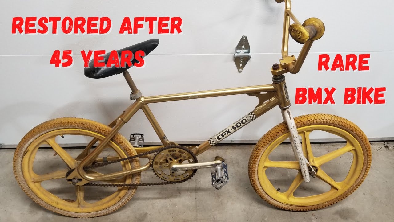 Old School 70's BMX Bike Restoration | Peugeot CPX-500 - YouTube