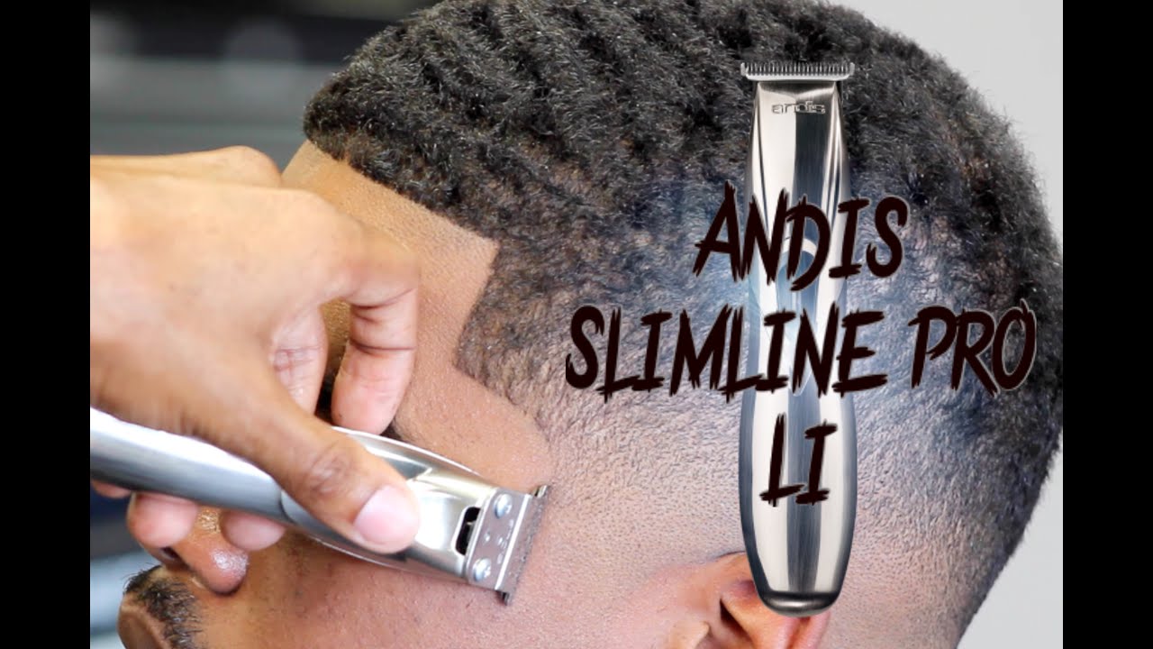 Andis Slimline Pro Li T-Blade Trimmer Silver #32810