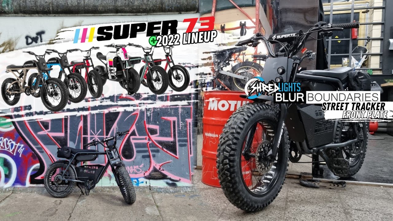 Super73 ZX Mods: BLUR Boundaries Front Plate + Super73 EU 2022
