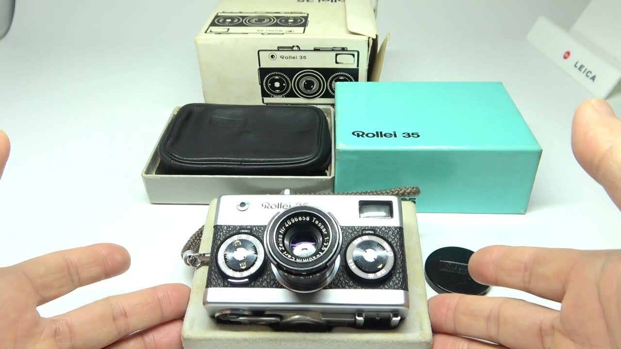 Rollei 35 Tessar ローライ テッサー 40mmF3.5 3.5/40 ドイツ製 + 元箱