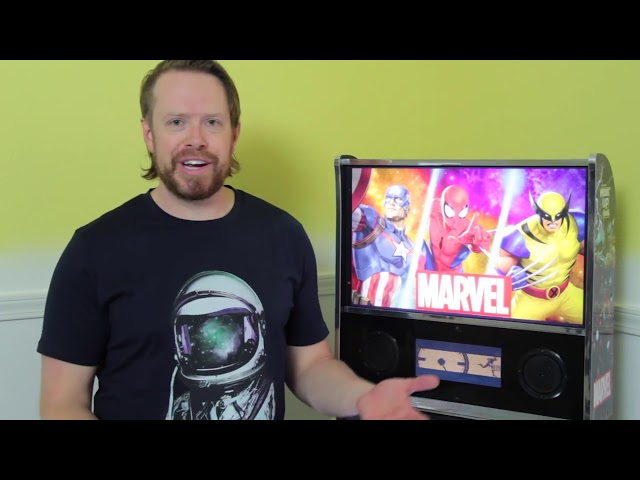 First look at Arcade1Up's Marvel Pinball - YouTube