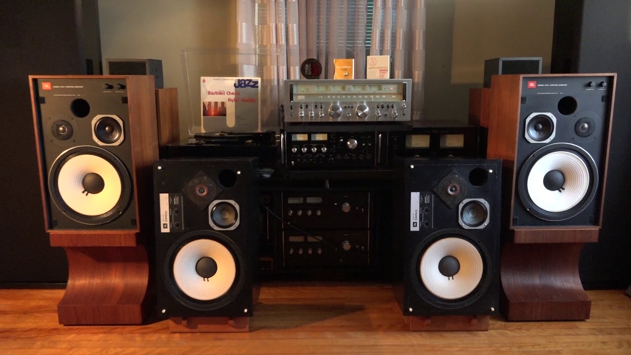 Sansui G8000 - JBL 4312a Speakers - YouTube