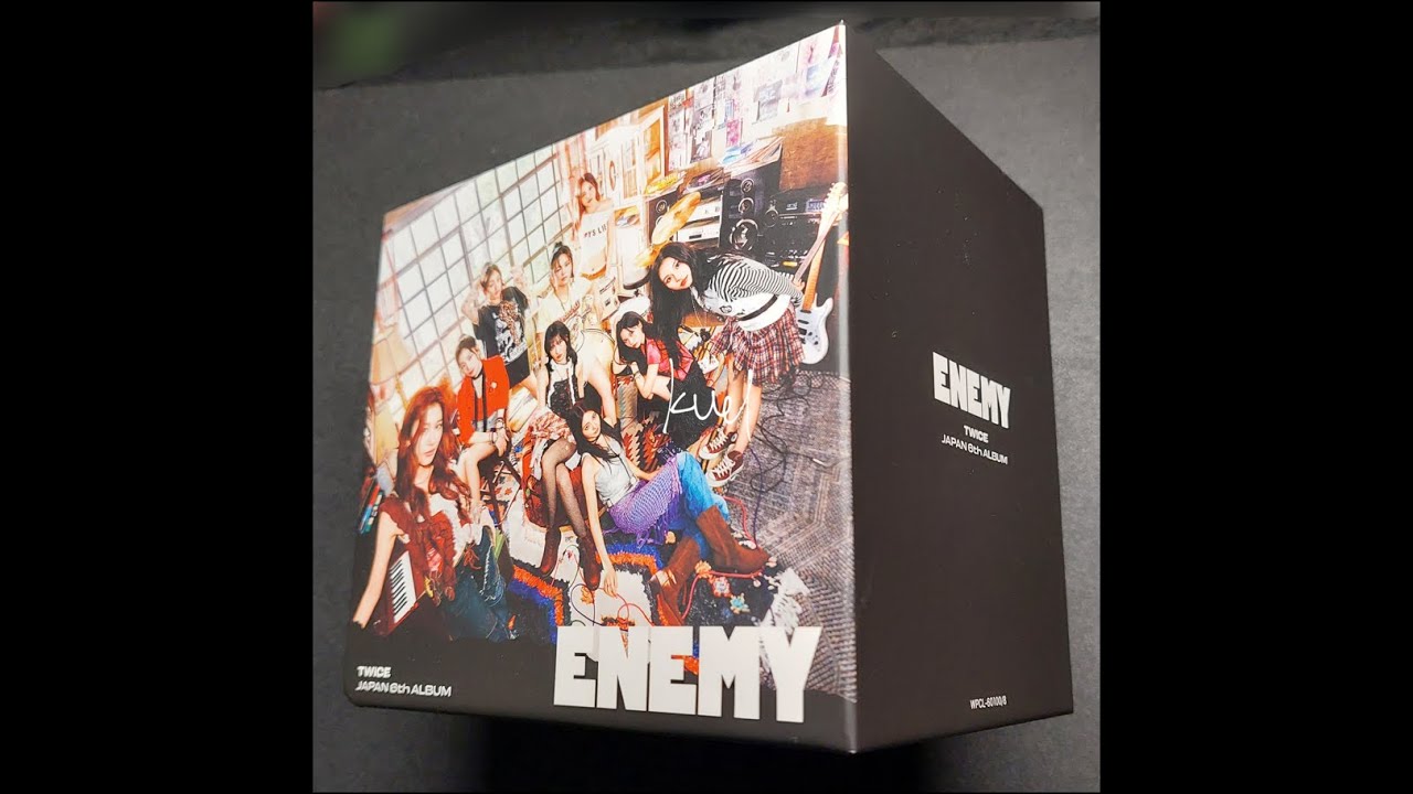 TWICE JAPAN 6th ALBUM『ENEMY』｜888 セット 限定 BOX｜Unboxing