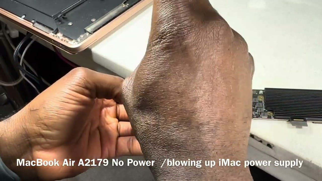 MacBook Air 820-01958(A2179) No Power repairs - YouTube