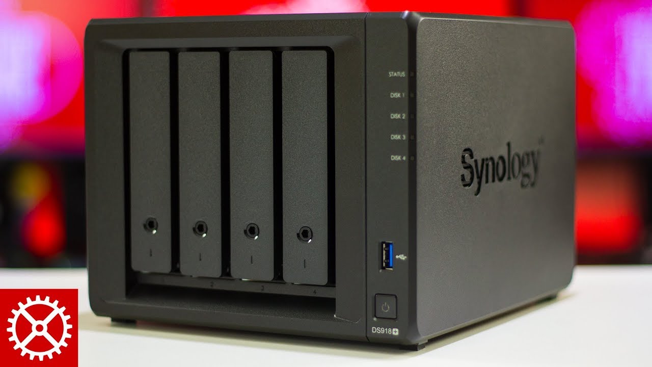 Synology DS918+ Review - 4-Bay NAS with Dual M.2 Caching - YouTube