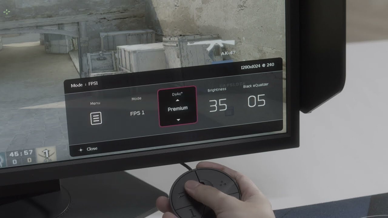 XL2566K 360Hz Fast-TN Gaming Monitor with DyAc+ for Pro FPS