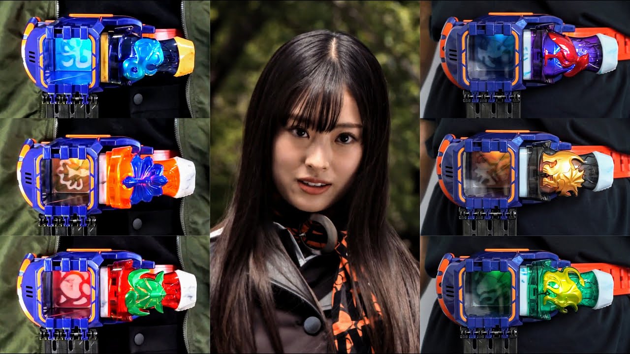 変身集】五十嵐さくら 仮面ライダージャンヌ全フォーム変身！Igarashi