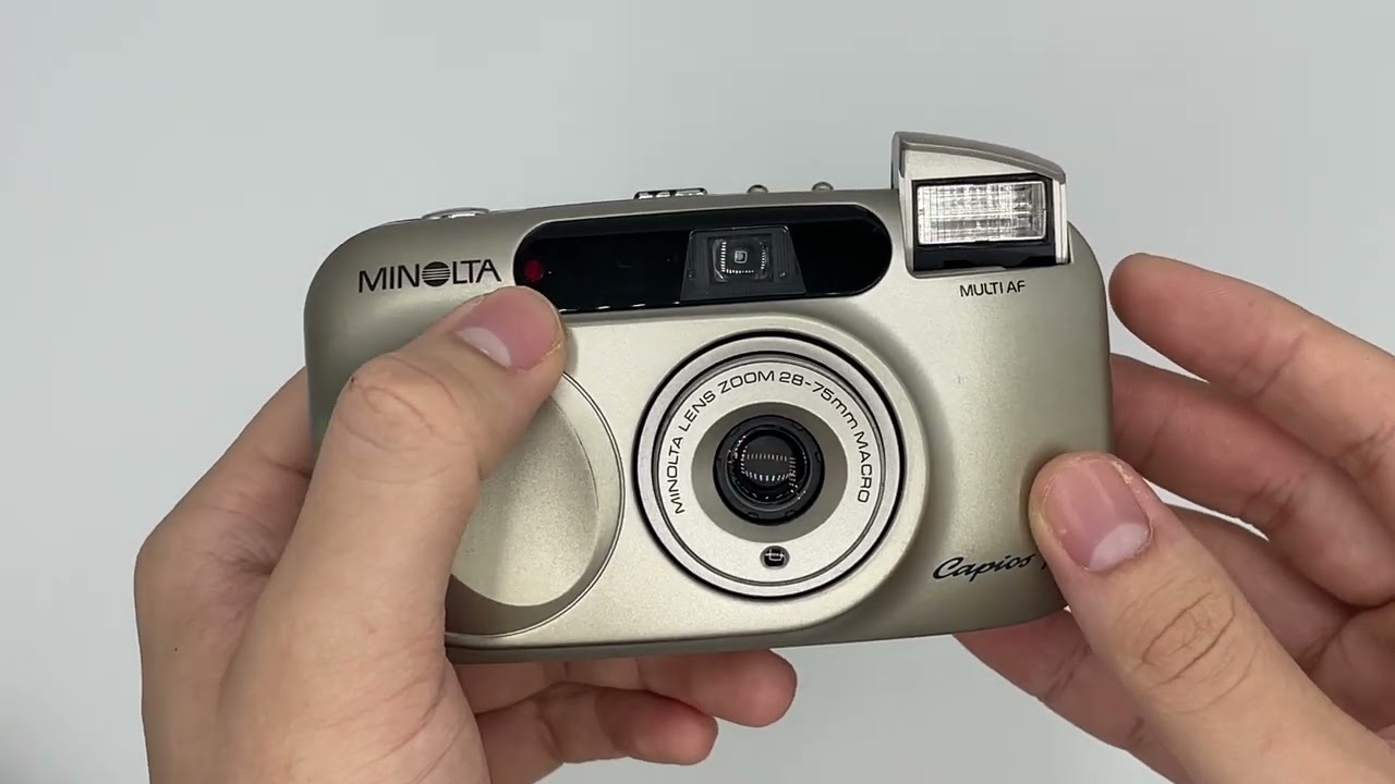 Minolta capios 75 ii - YouTube