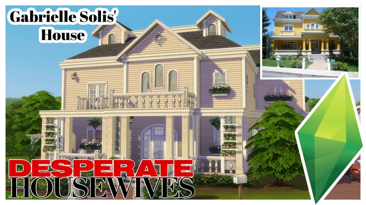 Building 4349 Wisteria Lane | Desperate Housewives | The Sims 4