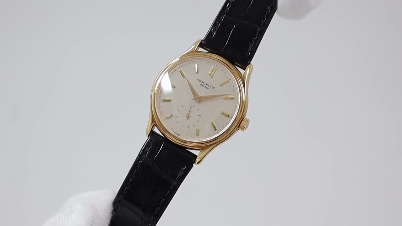 PATEK PHILIPPE パテックフィリップ カラトラバ 18KYG Ref.3923 1988年