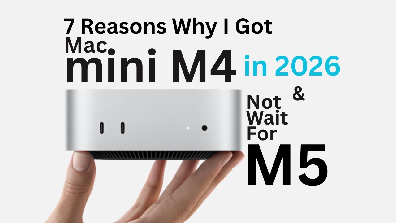 Why I Didn't Wait for the M5 Mac Mini — 2026 M4 Mac Mini Still the