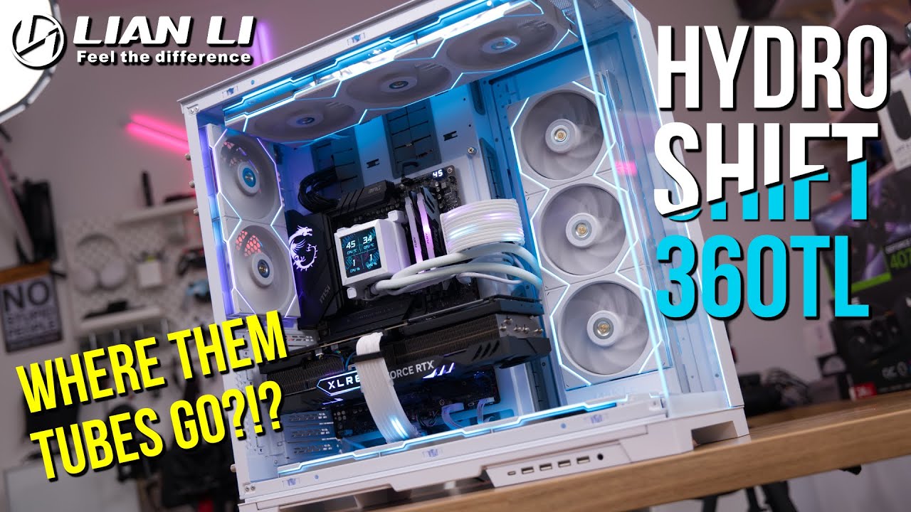 Lian Li HydroShift LCD 360TL - A new LOOK of your AIO! - YouTube