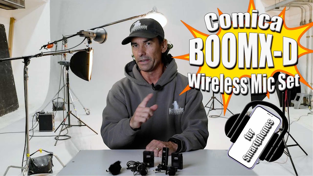 Comica Boom XD Smartphone Wireless Microphone Set for Content