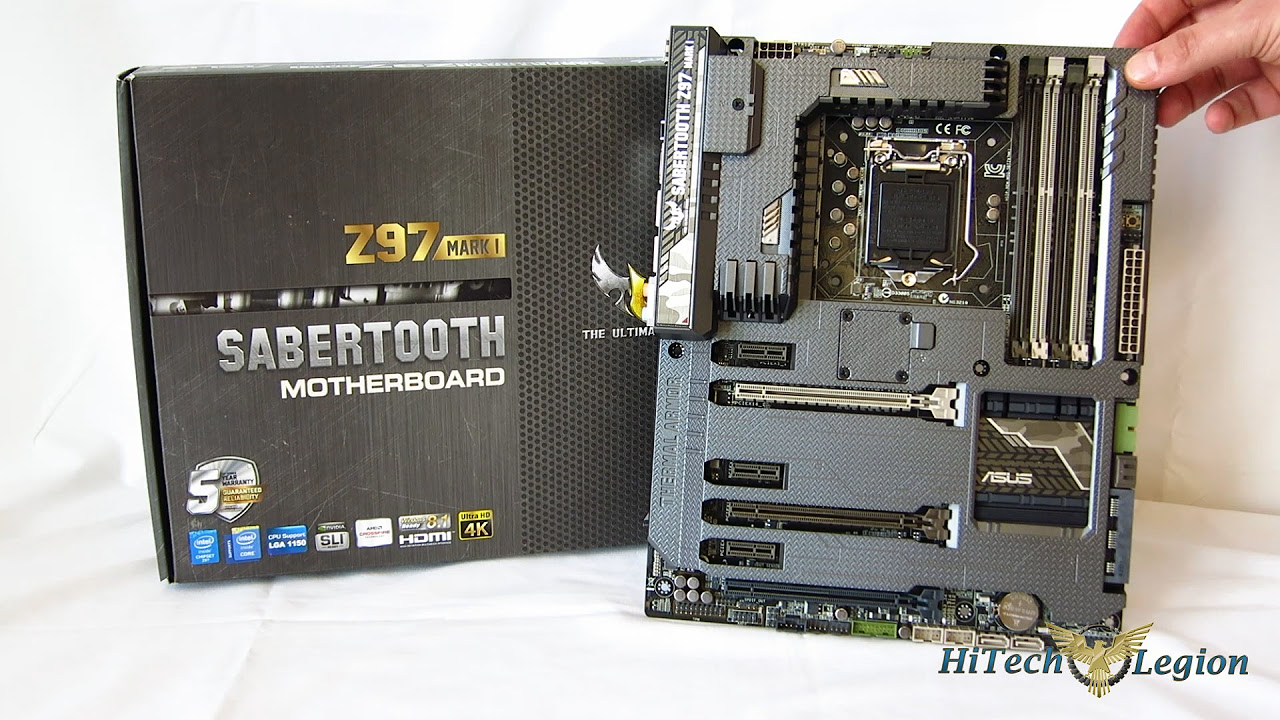 ASUS Z97 Sabertooth Mark 1 Overview and Benchmarks - YouTube