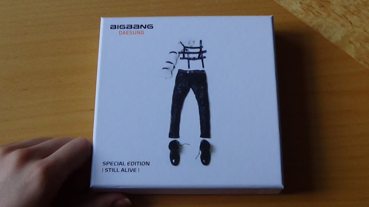 Unboxing BIGBANG 빅뱅 5th Korean Mini Album Special Edition Still