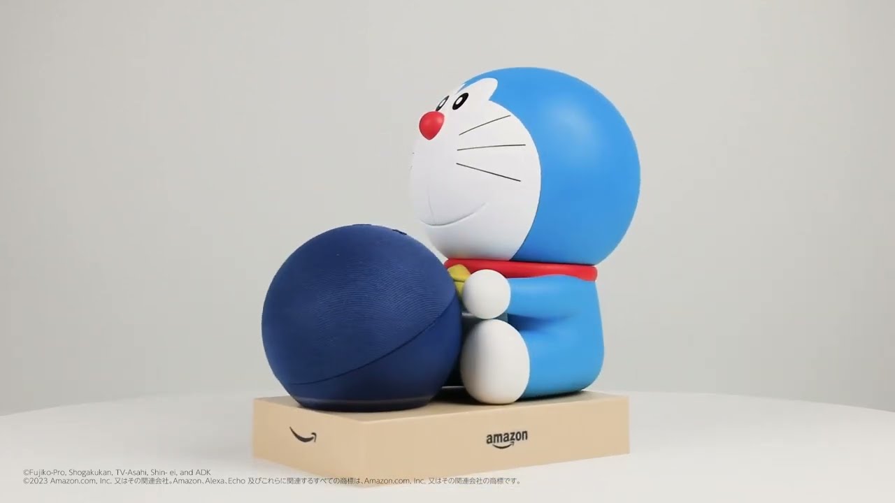Echo Dot（第4世代、第5世代）・Echo Pop専用ドラえもんスタンド with