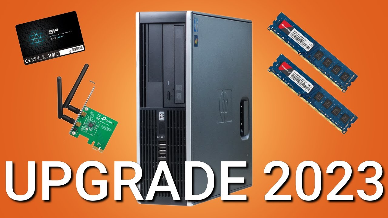 HP Compaq 8300 Elite PC Upgrade 2023 RAM SSD and WLAN - YouTube